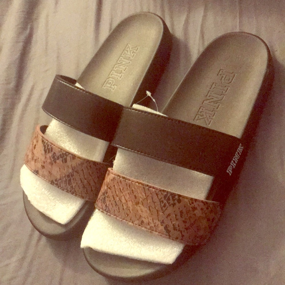 Pink sandals